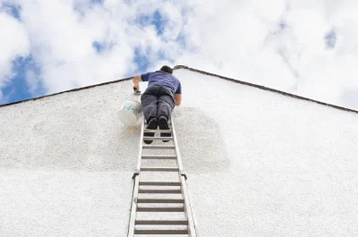 Peinture extérieure à Malaussène — façades et ravalement